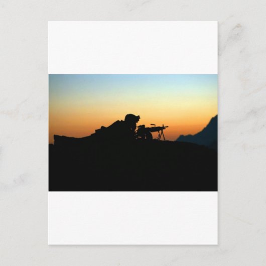 ARMY SNIPER BRIEFKAART (Voorkant)