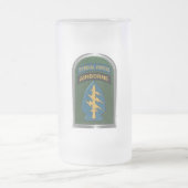 Army Special Forces Tab en Patch Gift Frosted Mok (Center)