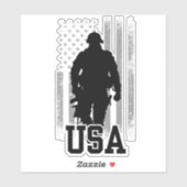Army USA Sticker (Vel)