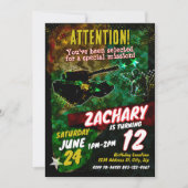 Army verjaardagsuitnodiging kaart (Voorkant)