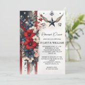 Army War Marine Tactische Militaire Repetitie Dine Kaart (Staand voorkant)