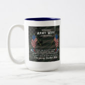 Army Wife Coffee Mok (Links)