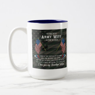 Army Wife Coffee Mok