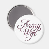 Army wife magneet (Voorkant / Achterkant)