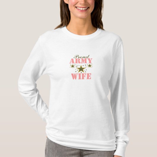 ARMY WIFE-Shirt T-shirt (Voorkant)