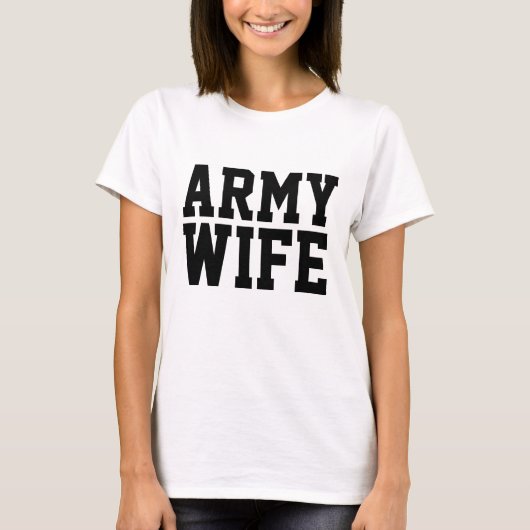 ARMY WIFE T-shirts (Voorkant)