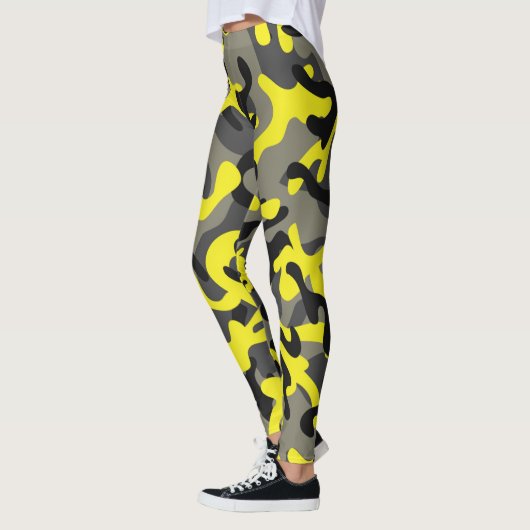 Army Yellow Camo Patterned | LEGGINGS (Links)