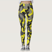 Army Yellow Camo Patterned | LEGGINGS (Voorkant)