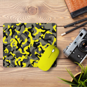 Army Yellow Forest Camo   Camo Forest Mousepad Muismat