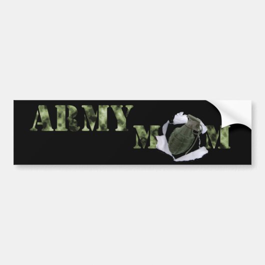 armymombump copy bumpersticker (Voorkant)