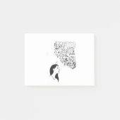 Arnaba's overdenking post-it® notes (Voorkant)
