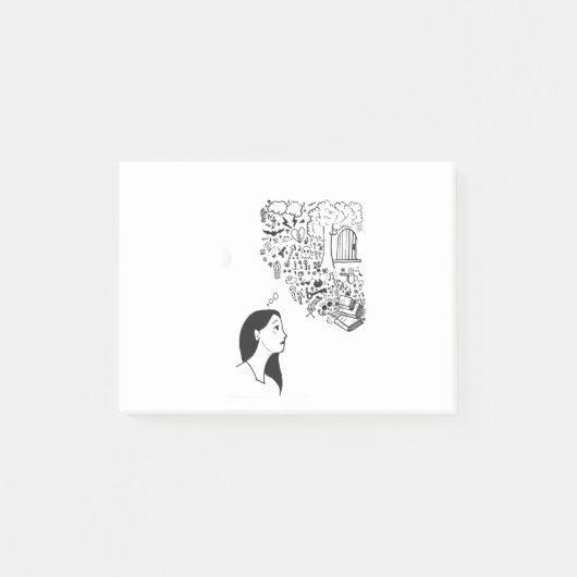 Arnaba's overdenking post-it® notes (Voorkant)