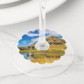 Arnarstapi Amtmansshus en de berg Stapafell, IJsla Wijnglaslabel (Dichtbij)