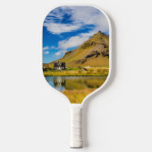 Arnarstapi Amtmansshus en Mont Stapafell Pickleball Paddle (Voorkant)