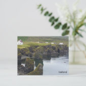 Arnarstapi, Westerne kust, IJsland Briefkaart (Staand voorkant)