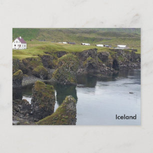 Arnarstapi, Westerne kust, IJsland Briefkaart