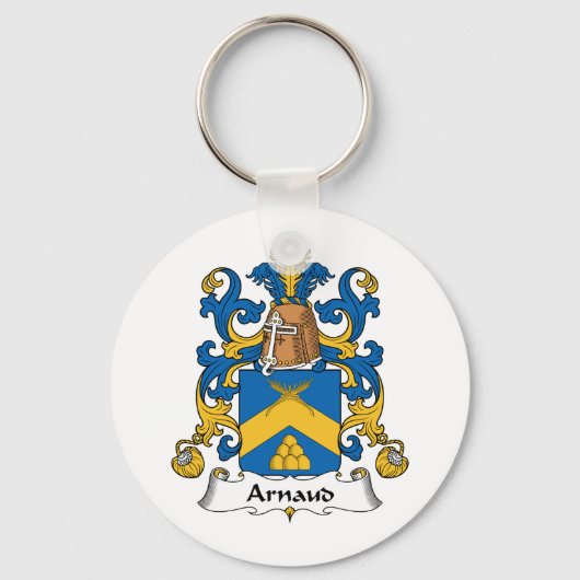Arnaud Family Crest Sleutelhanger (Voorkant)