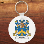 Arnaud Family Crest Sleutelhanger (Voorkant)