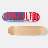 ARNAULT JMT PARIJS 7 3/4" Skateboard Deck (Horizontaal)