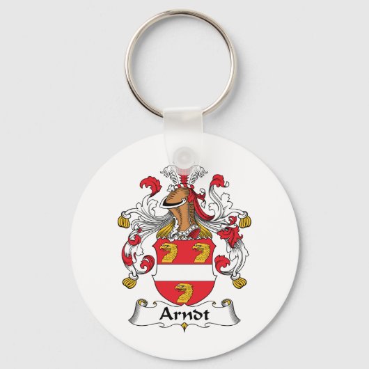 Arndt Family Crest Sleutelhanger (Voorkant)