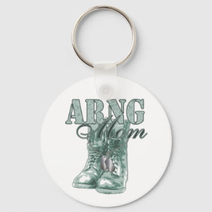 ARNG Mam Combat Boots N Dog Tags 2 Sleutelhanger