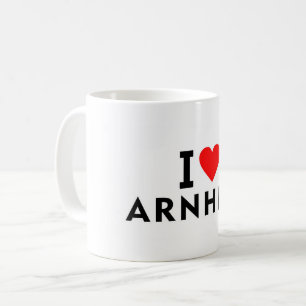Arnhem Nederland liefde stad hart als reizen Koffiemok