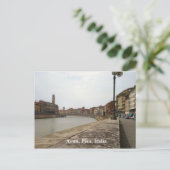 Arno, Pisa, Italië Briefkaart (Staand voorkant)