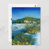 ARNO RIVER AT ROVEZZANO Florence Italië Briefkaart (Voorkant / Achterkant)