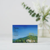 ARNO RIVER AT ROVEZZANO Florence Italië Visitekaartje (Staand voorkant)