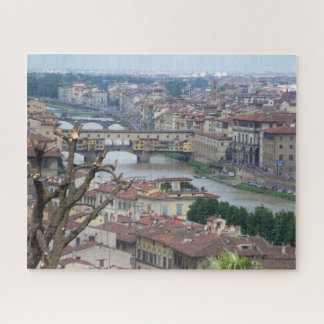 Arno River en Ponte Vecchio Legpuzzel
