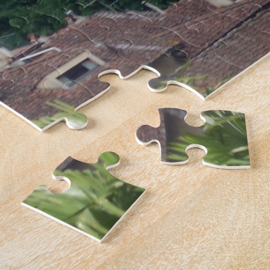 Arno River en Ponte Vecchio Legpuzzel (Zijkant)