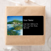 ARNO RIVER IN ROVEZZANO Florence Tuscany Landscape Etiket (Insitu)