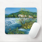 ARNO RIVER IN ROVEZZANO Florence Tuscany Landscape Muismat (Met muis)