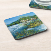 ARNO RIVER IN ROVEZZANO Florence Tuscany Landscape Onderzetter (Linkerzijde)