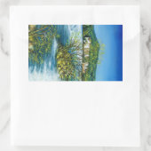 ARNO RIVER IN ROVEZZANO Florence Tuscany Landscape Rechthoekige Sticker (Tas)