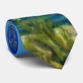 ARNO RIVER IN ROVEZZANO Florence Tuscany Landscape Stropdas (Opgerold)