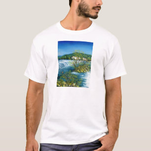 ARNO RIVER IN ROVEZZANO Florence Tuscany Landscape T-shirt