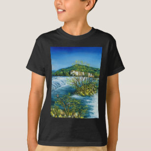 ARNO RIVER IN ROVEZZANO Florence Tuscany Landscape T-shirt