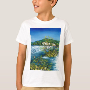 ARNO RIVER IN ROVEZZANO Florence Tuscany Landscape T-shirt