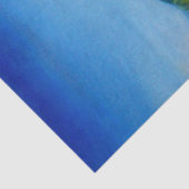 ARNO RIVER IN ROVEZZANO Florence Tuscany Landscape Tissuepapier (Detail)