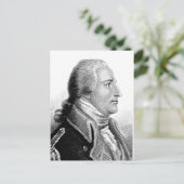 Arnold ~ Benedict/Revolutionair Officer verrader Briefkaart (Staand voorkant)