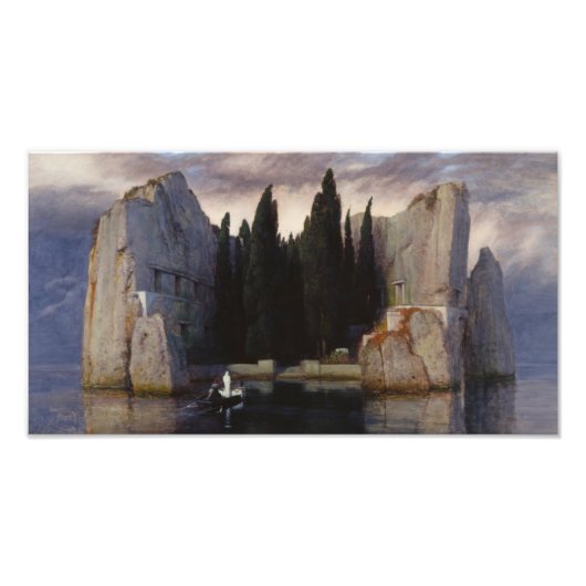 Arnold Böcklin - Het eiland der doden Foto Afdruk (Voorkant)