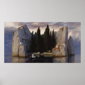 Arnold Böcklin - Het eiland der doden Poster