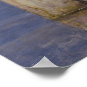 Arnold Böcklin - Het eiland der doden Poster (Hoek)