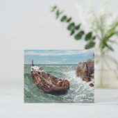 Arnold Böcklin Odysseus en Polyphemus Briefkaart (Staand voorkant)