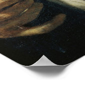 Arnold Böcklin - Zelfportret met de dood Poster (Hoek)