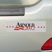 Arnold Bumpersticker (Op auto)