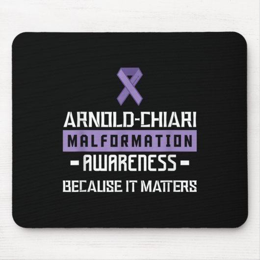 Arnold Chiari: bewustzijn van misvormingsstrijders Muismat (Voorkant)