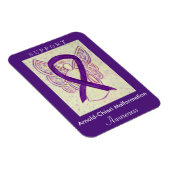 Arnold-Chiari Malformation Awareness Ribbon Magnet Magneet (Rechterzijde)