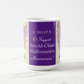 Arnold-Chiari Malformation Awareness Ribbon Mok (Center)
